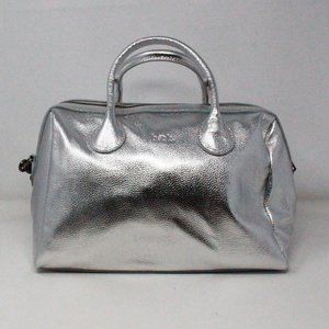 Beckon #45495 Broad Baby Metallic Handbag